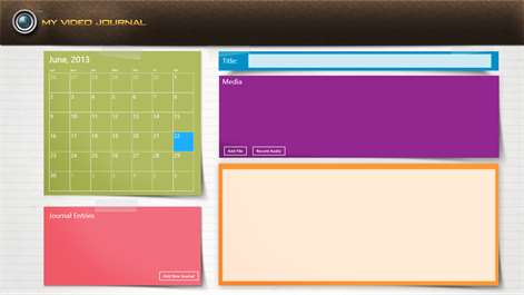 My Video Journal Screenshots 1