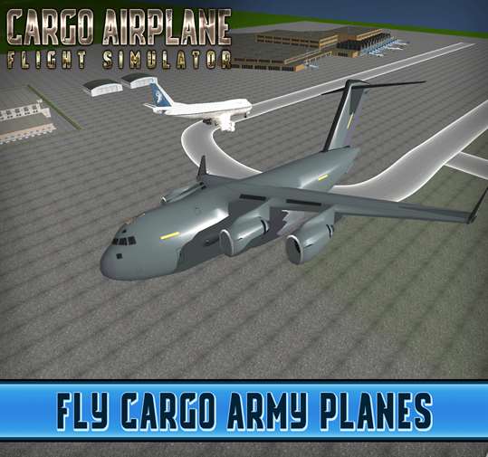 Tank Cargo Airplane Flight Simulator screenshot 4