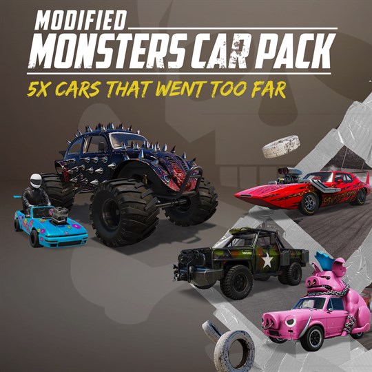 Modified Monsters Car Pack for xbox