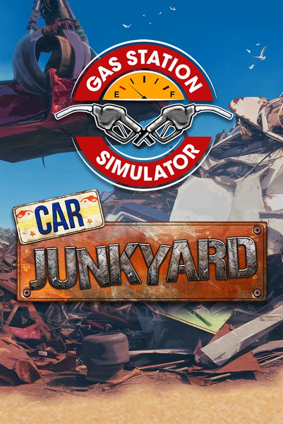 Gas Station Simulator - Junkyard DLC Xbox Series X|S and Xbox One cover art
