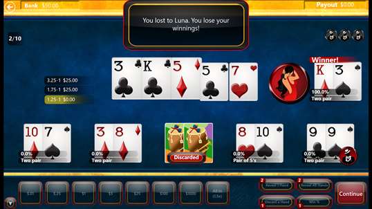 White Hat Holdem Poker screenshot 8