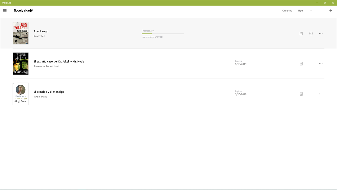 #2. OdiloApp (Windows) Ved: ODILO TID SL