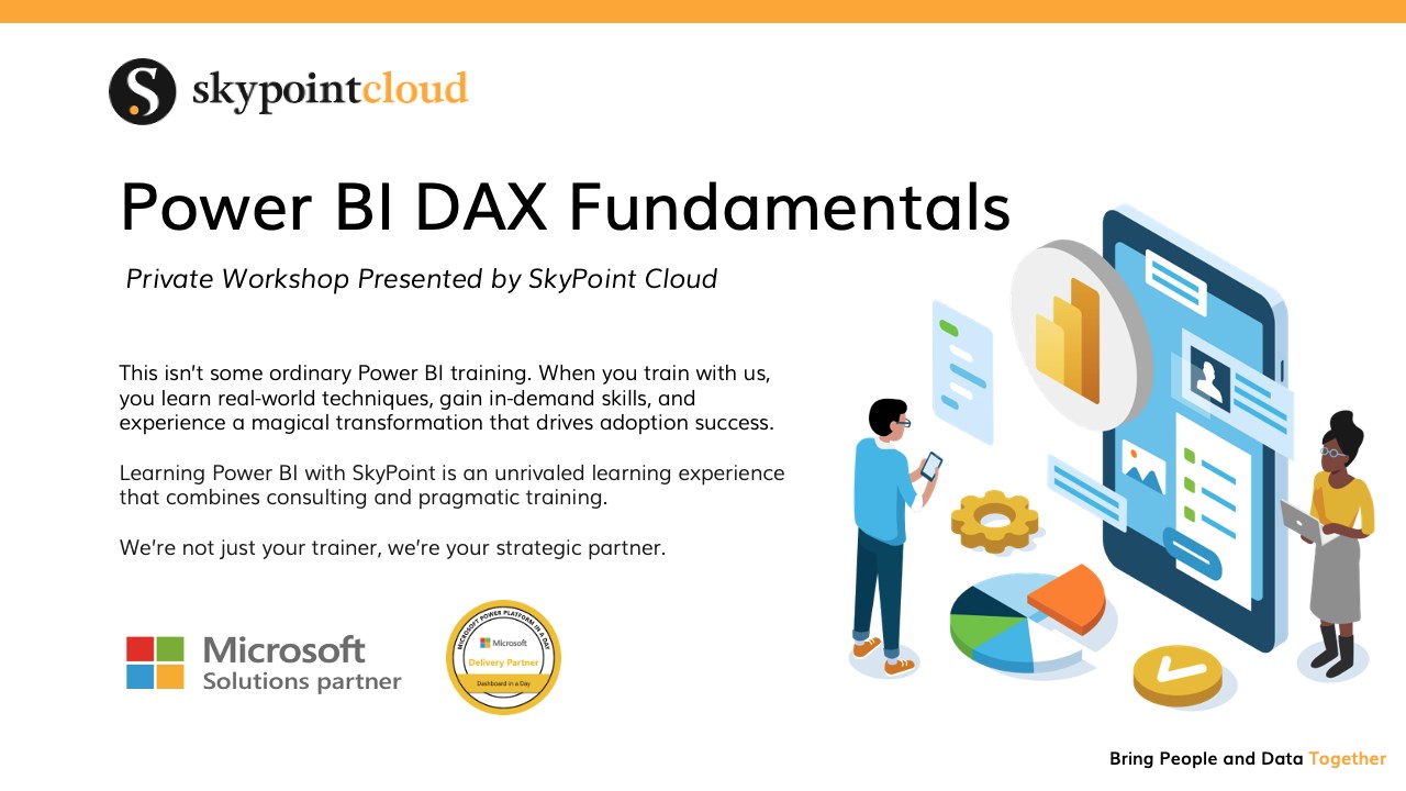 Snapshot 1 of Power BI DAX Fundamentals: 1-Day Training
