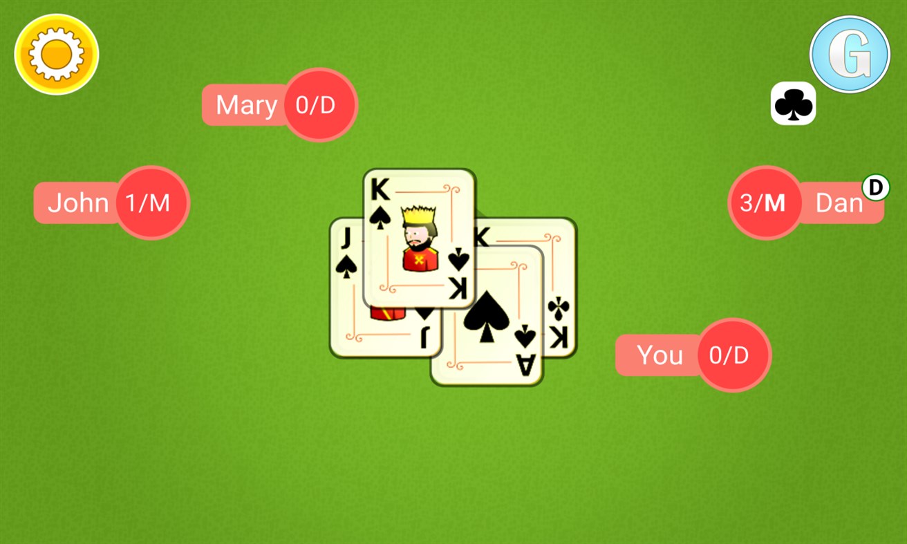 #7. Euchre Mobile (Windows) 由: G Soft Team