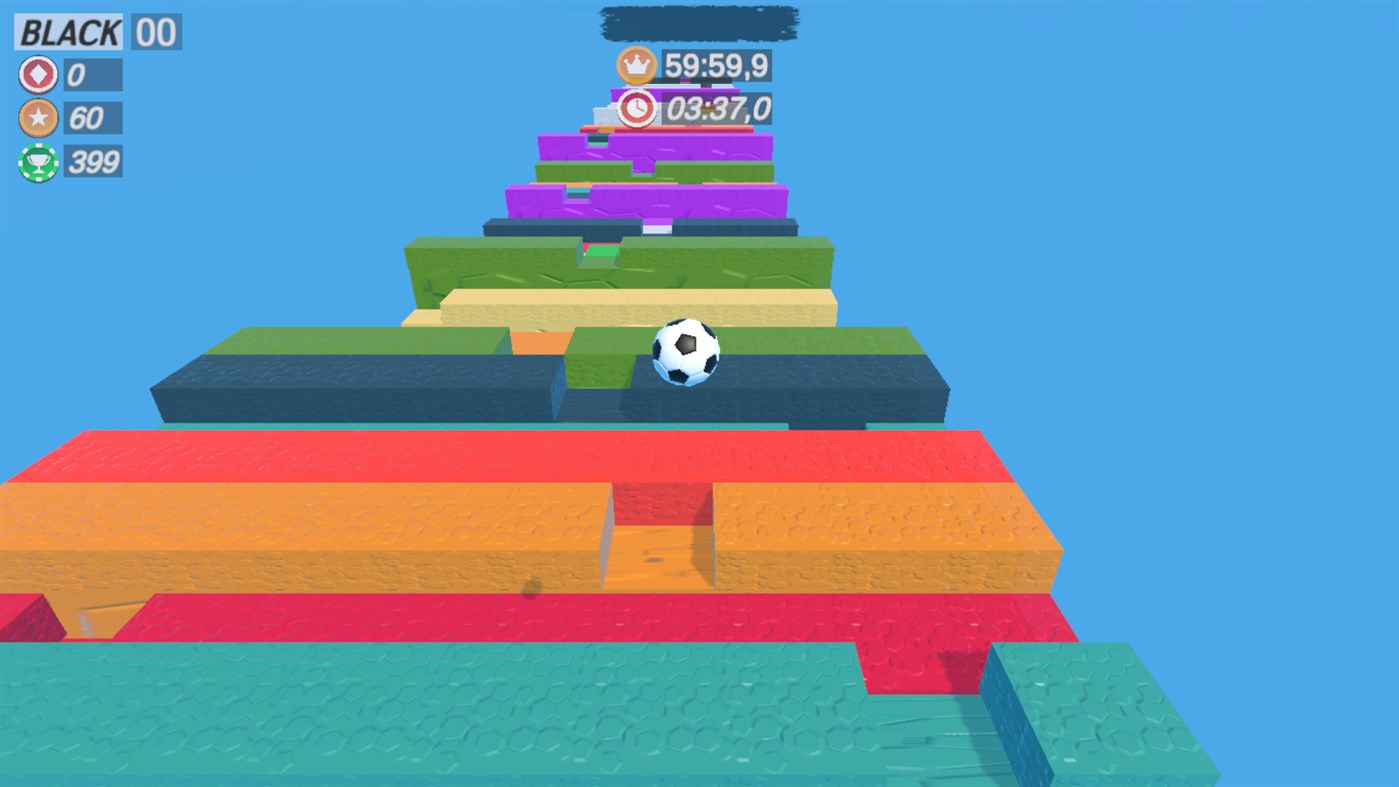 #2. Ball Race 3: Jump (Windows) بواسطة: XRace Games