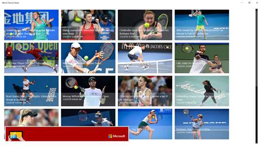 World Tennis News screenshot 1