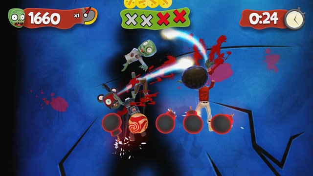 Slice Zombies for Kinect screenshot 1