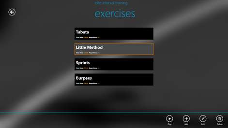 Elite Interval Training Screenshots 2