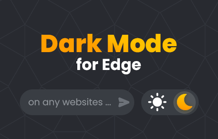 Dark Mode - Dark Reader for Edge small promo image