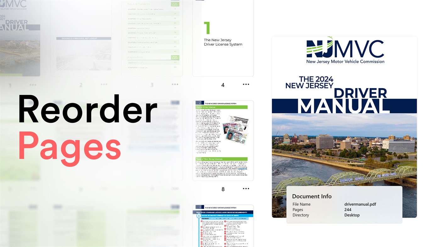 #3. PDF Merger | Reorder Pages | Secure Files (Windows) 由: ModernApp Labs