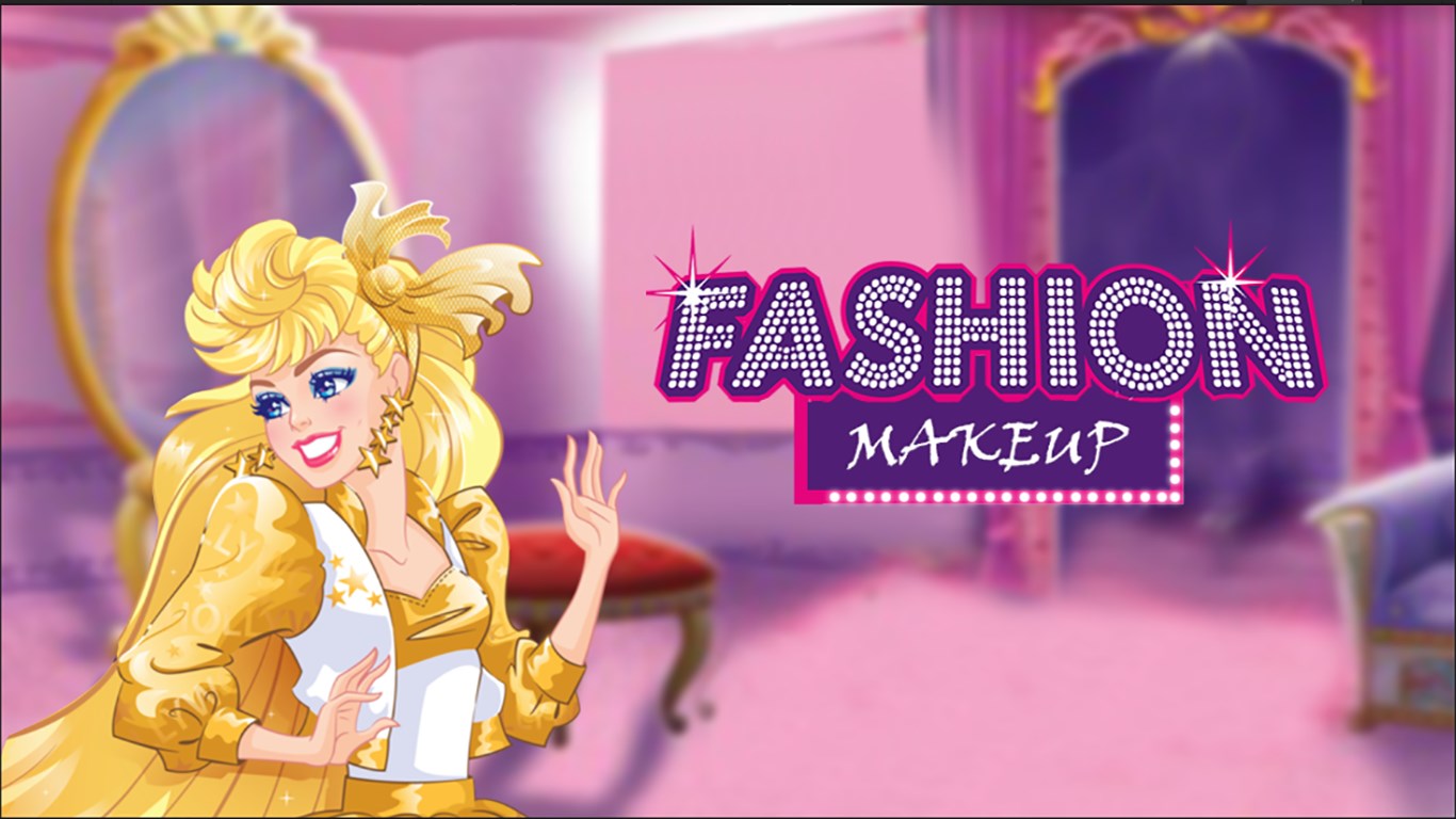 Fashion Model Makeup Salon