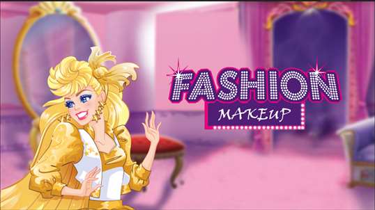 Fashion Model Makeup Salon screenshot 1