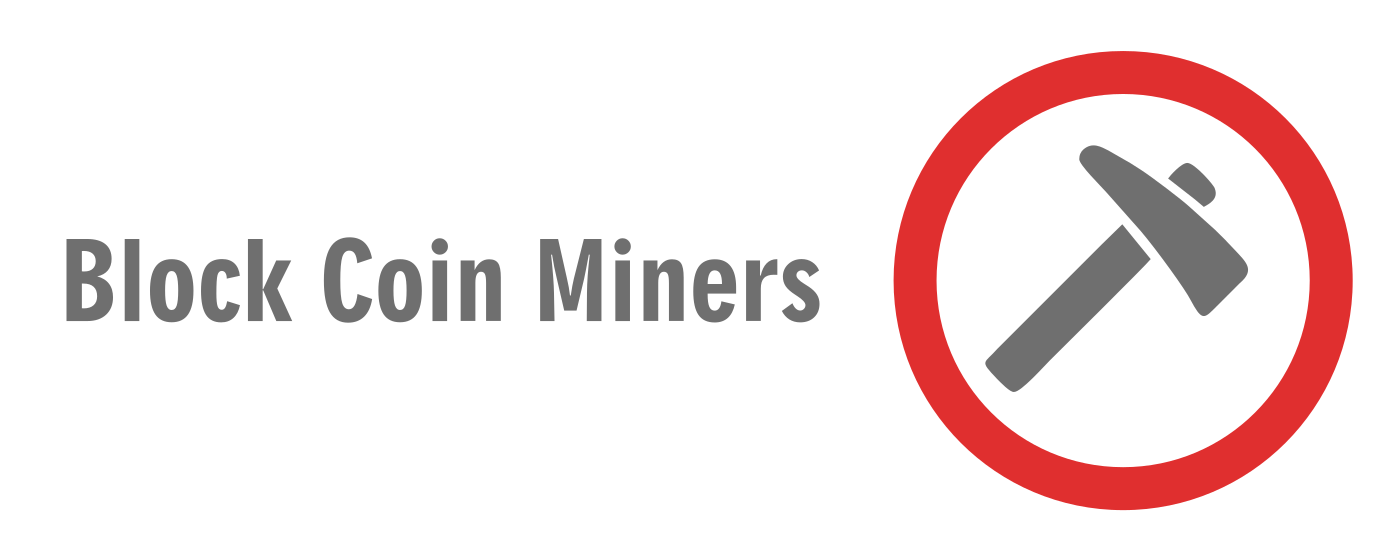 NoMiner - Block Coin Miners marquee promo image