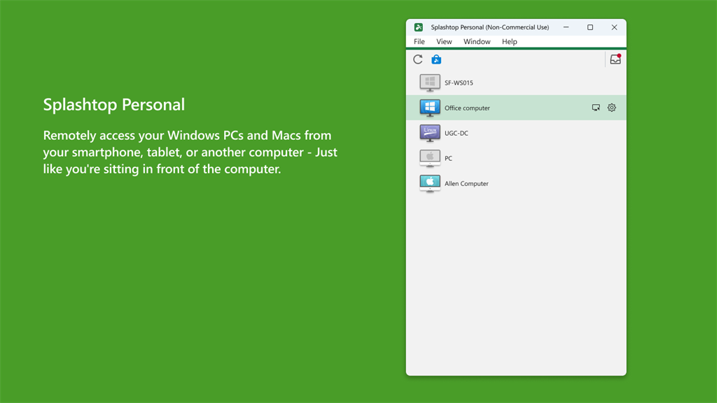 Splashtop Personal - Remote Desktop Software — Приложения Майкрософт