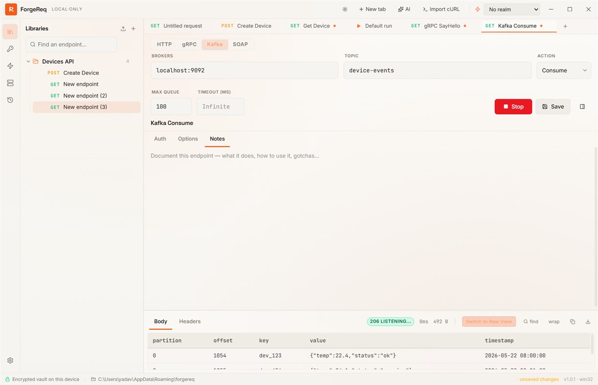#8. ForgeReq REST Client (Windows) بواسطة: nikhily
