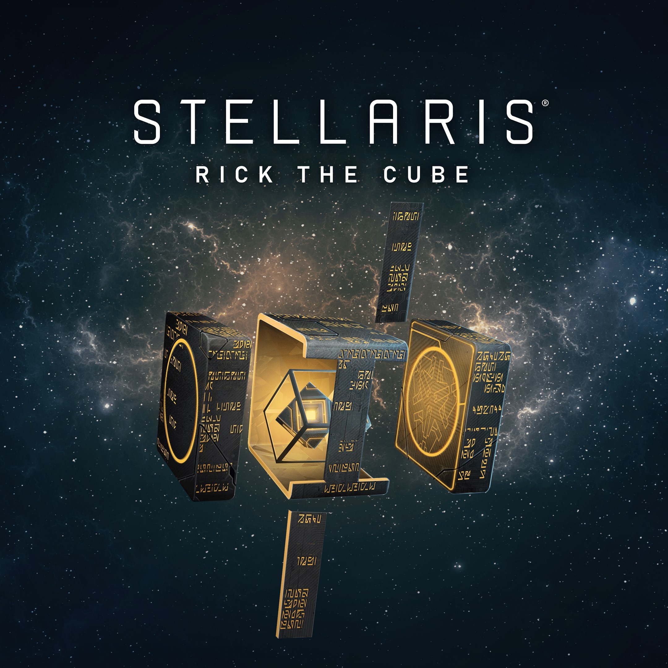 Stellaris: Rick The Cube Species Portrait