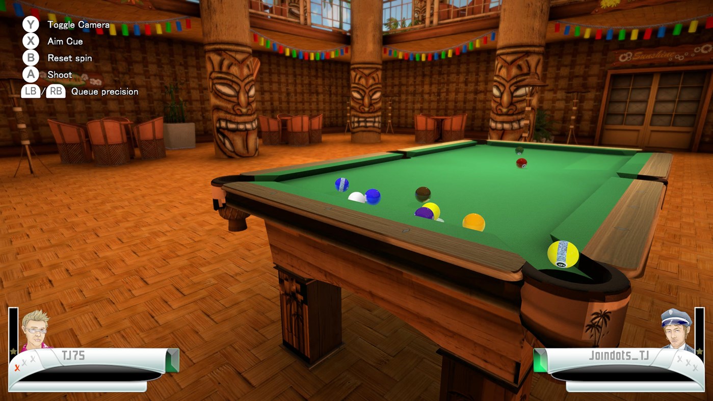 #1. 3D Billiards - Pool & Snooker - Remastered (Xbox) By: Joindots GmbH