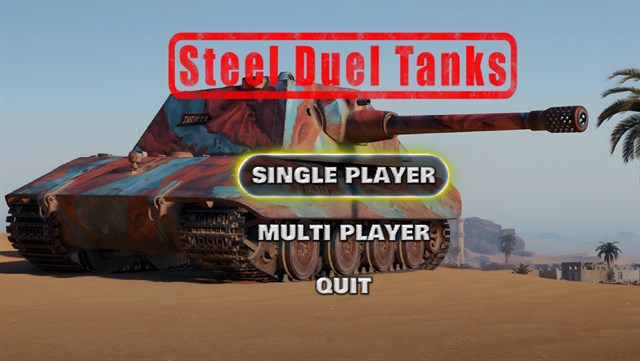 Steel Duel Tanks: Multiplayer Tank Combat screenshot 1