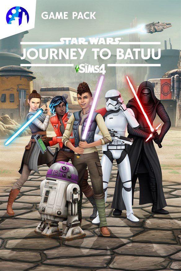 The Sims 4 Star Wars: Journey to Batuu Game Pack Xbox Series X|S and Xbox One cover art