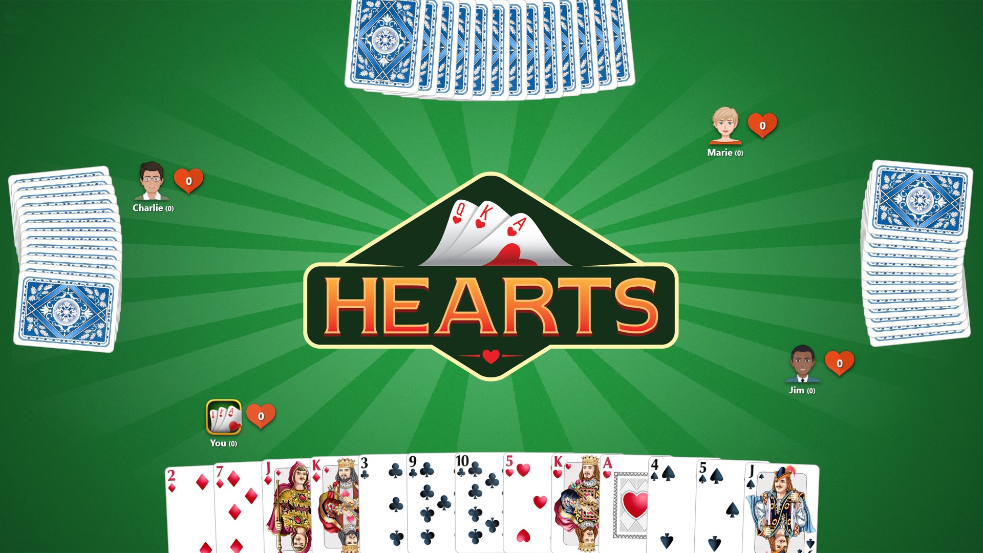 hearts offline games free download