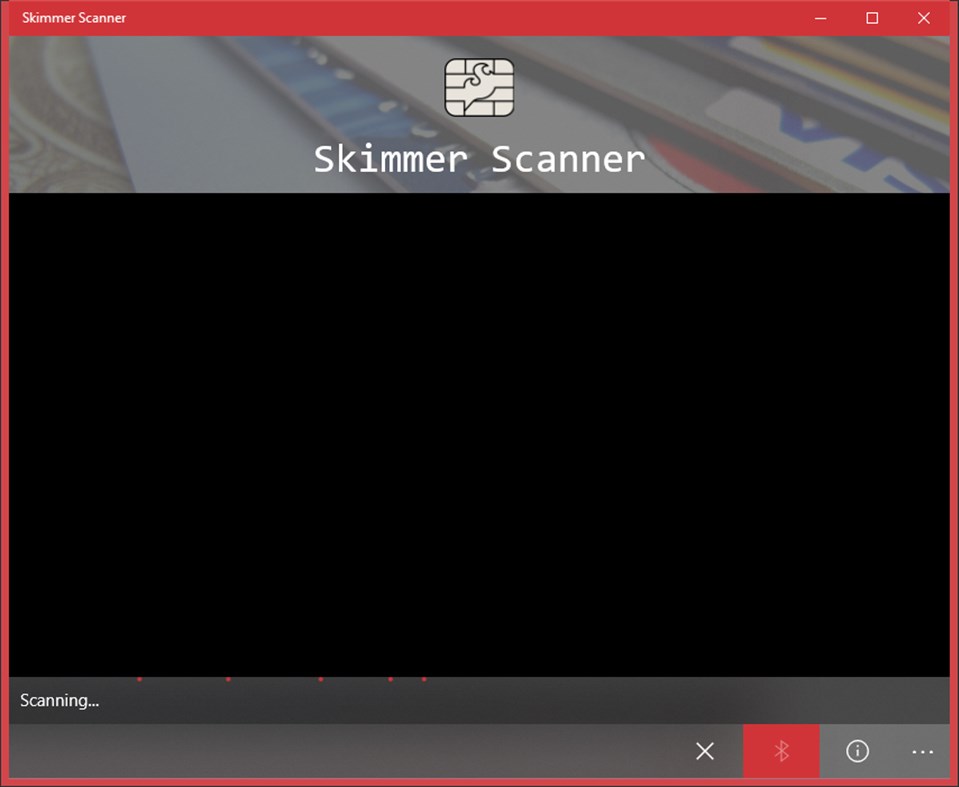 #1. Skimmer Scanner (Windows) 作者: DautNet