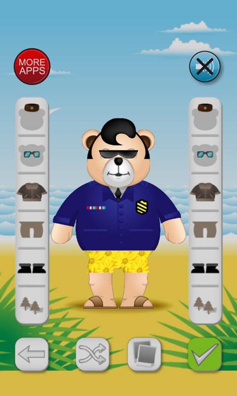 Make a Bear - New Teddy Bear Game for Kids for Windows 10 Mobile