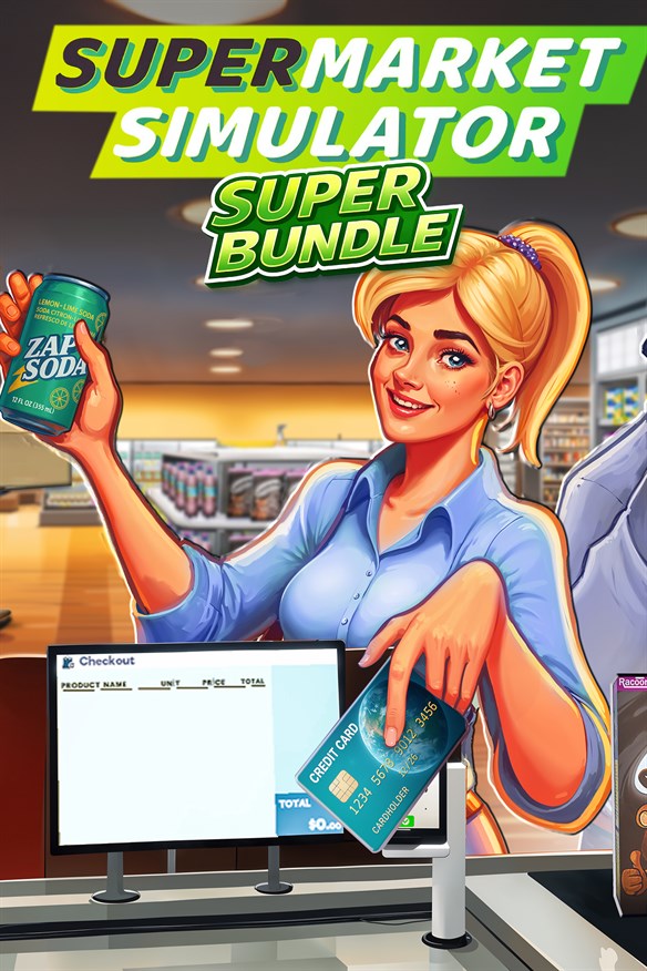 Supermarket Simulator Super Bundle Xbox Series X|S and Xbox One cover art