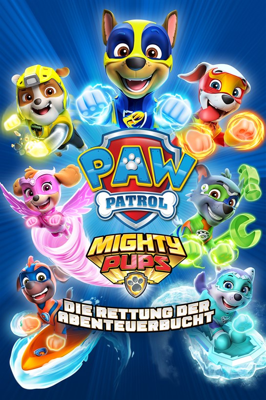 Boxaufnahme von PAW Patrol Mächtige Fellfreunde retten Abenteuer Bay