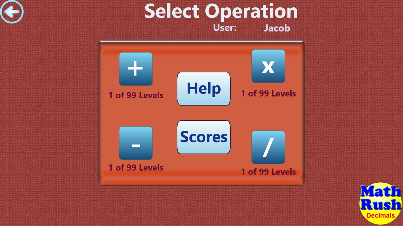#3. Math Rush Decimals (Windows) 来自: Balabharathi.com