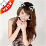 Cat Face Photo Stickers