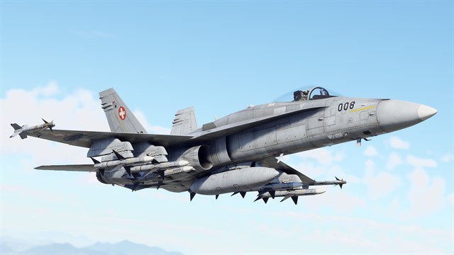 War Thunder - F/A-18C Hornet (Swiss) Pack screenshot 3