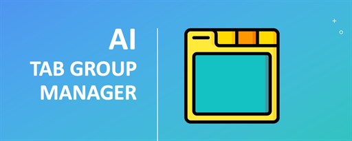 Tab Group Manager by ChatGPT marquee promo image