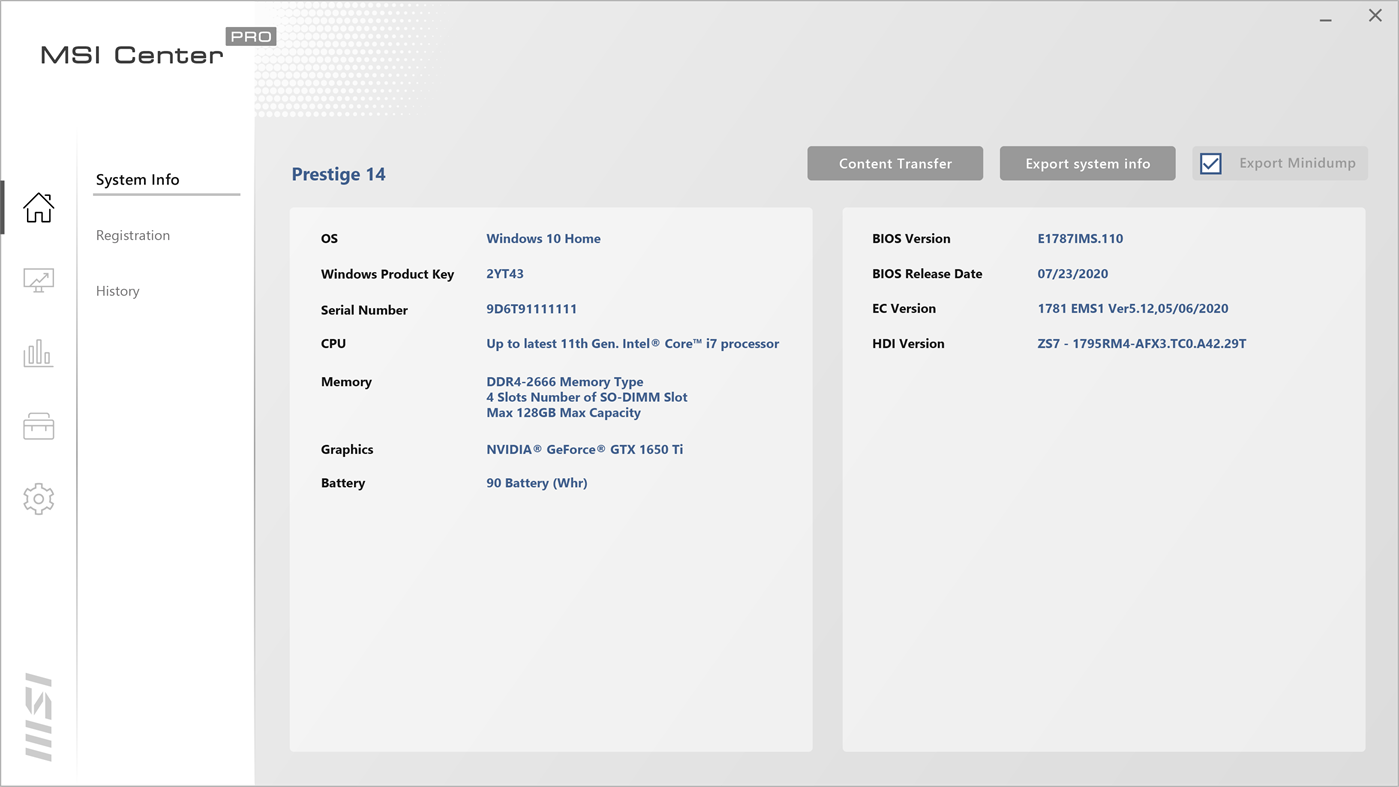 #1. MSI Center Pro (Windows) โดย: MICRO-STAR INTERNATIONAL CO., LTD