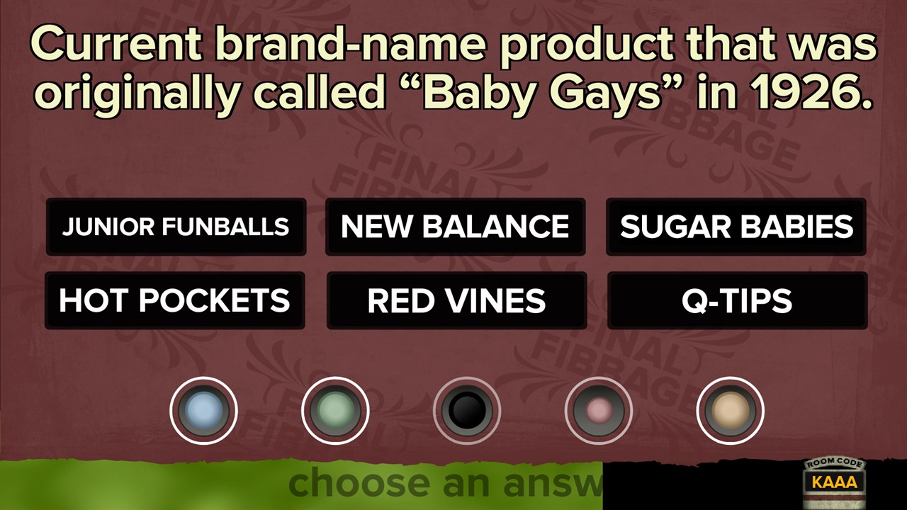 Fibbage: The Hilarious Bluffing Party Game screenshot 4