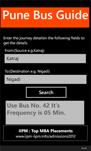 Pune_Bus_Guide screenshot 3