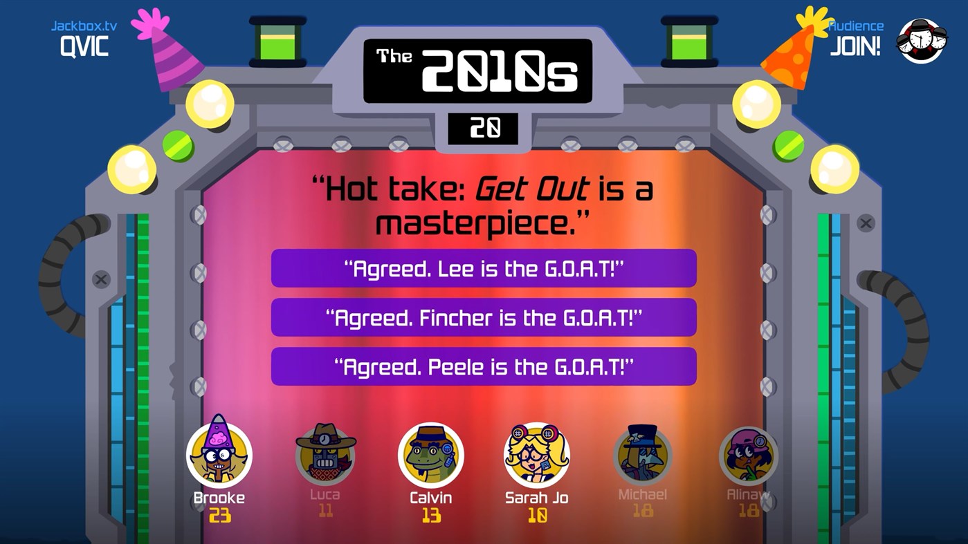 #7. The Jackbox Party Pack 10 (Windows) By: Jackbox Games, Inc