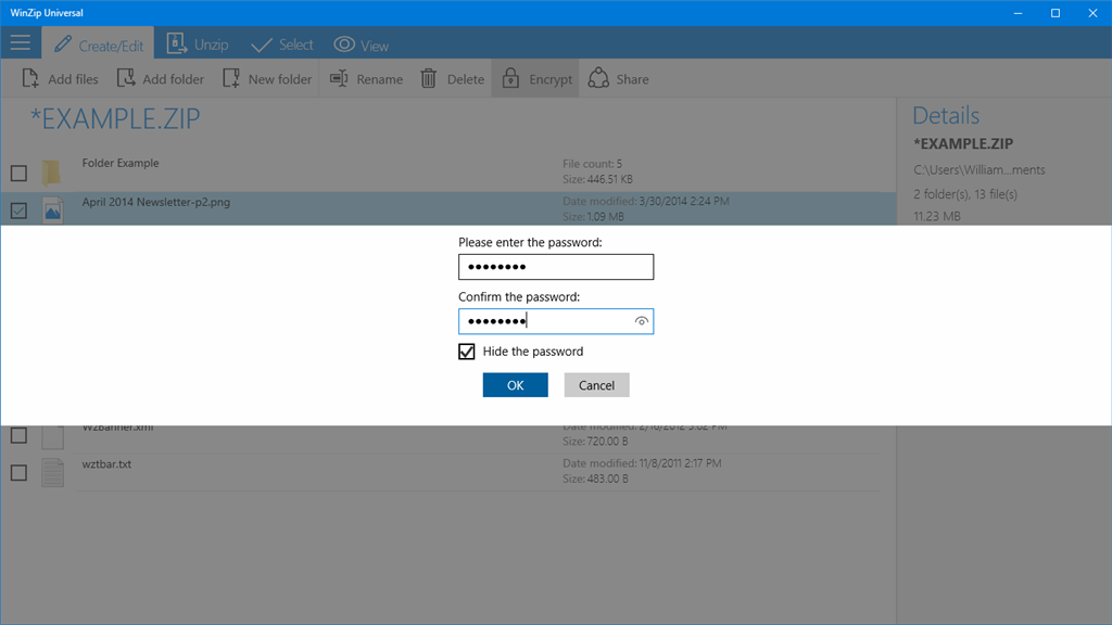 WinZip Universal_6