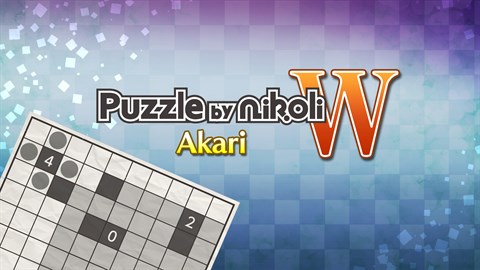 Puzzle by Nikoli W Akari (Windows)