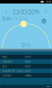 Sun & moon Pro screenshot 1