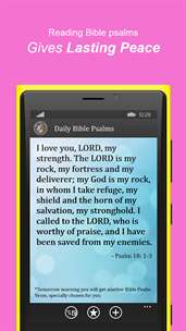 Daily Bible Psalm Verses screenshot 3