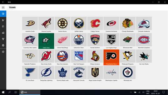 NHL Client screenshot 1