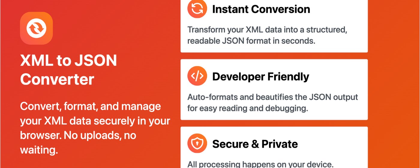 XML To JSON