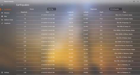 Natural Hazards Screenshots 1