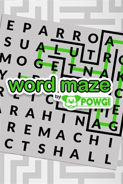 Cover poster for Word Maze by POWGI