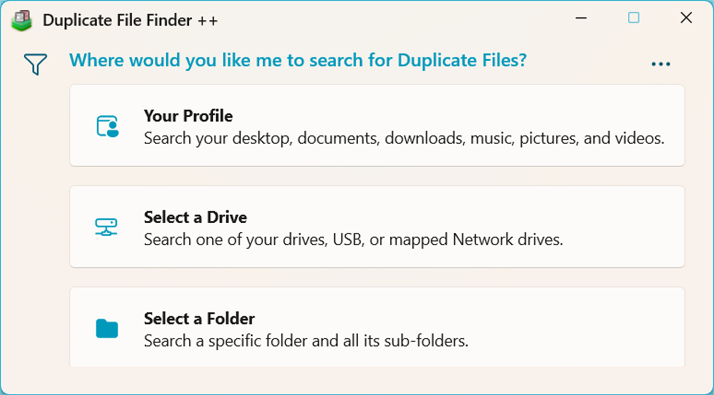 #1. Duplicate File Finder - A Duplicate File Cleaner (Windows) Göre: Duckhead Software
