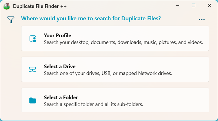 Duplicate File Finder - A Duplicate File Cleaner - PC - (Windows)