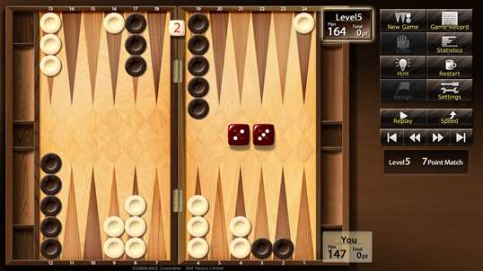 The Backgammon screenshot 1