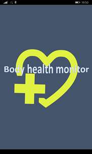 Body health monitor screenshot 1