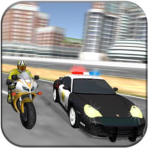 City Police Vs Motorbike Thief