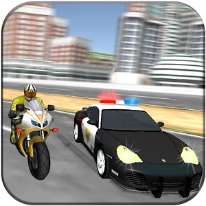 City Police Vs Motorbike Thief